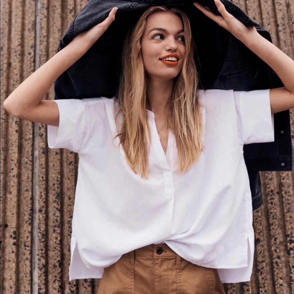 Madewell Lakeline Popover Shirt